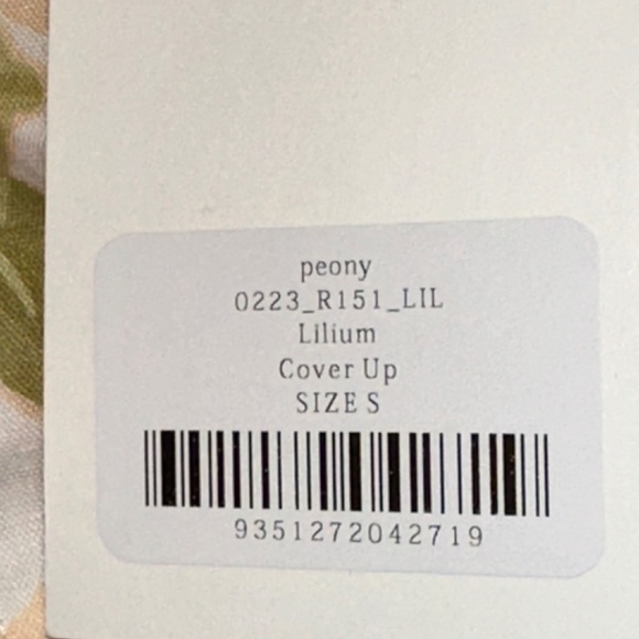 Peony Orange Floral Print Wrap Dress $315 size Small - Picture 8 of 12